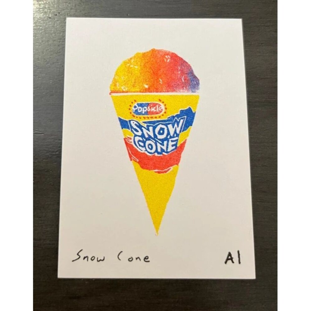 Ana Inciardi Mini Print - Snow Cone